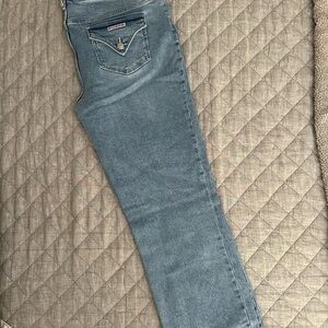 Hudson Jeans Light Blue Straight Leg Denim